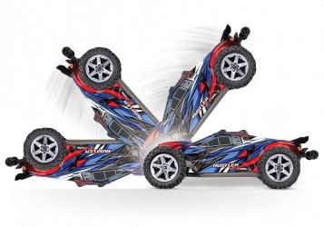 Traxxas Rustler VXL 4X4 Brushless RTR 1 10 Stadium Truck Blue