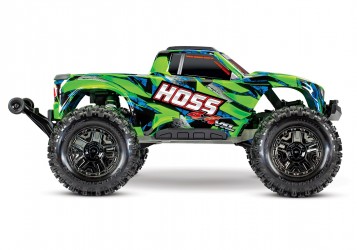 上質で快適 Hoss Traxxas 4X4 Green TSM, with Truck Monster 4WD 1/10 VXL ホビーラジコン