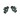 APS Racing Aluminum Front Steering Knuckles Set for Arrma 1/18 Granite, Black