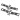 Arrma Rear Suspension Arm Set (2)