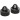 Arrma Aluminum Shock Caps, Black (Arrma 6S) (2)