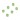 Axial Aluminum Spacers, 4x6mm, Green (6)