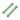 Axial M3 Threaded Posts, 7x40mm, Green (2)