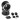 Axial 2.2" Walker Evans IFD Wheels, Chrome/Black (2)