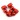Calandra Racing Concepts Damper Tube Hex Ball Studs, Red (4)