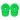 DE Racing Speedline Plus 1/8 Truggy Wheels, Green (4)