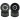 DE Racing Speedway Rear Short Course Wheels, for Traxxas Slash, Black, 21.5mm Backspacing, (4pcs)