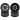DE Racing Speedway Rear Short Course Wheels, for Traxxas Slash, Black, 21.5mm Backspacing, (4pcs)