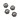 Duratrax 1/8 scale M12x1.25 Serrated Wheel Nuts, Black (4)