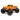 ECX RC 1/10 AMP Crush RTR 2WD Monster Truck, Orange