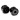 Exotek Racing F1 Rear Disk Wheels Blk