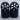 Gravity RC 1/12 Pre-Mounted Rubber Tire, Black (4)