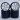Gravity RC 1/12 Pre-Mounted Rubber Tires, White (4)
