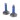 Hot-Racing 1/10 Scale Aluminum Jack Stands (Blue)