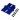 Hot-Racing Aluminum ESC Modify Mount for Traxxas Mini Maxx (Blue)