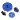 Hot-Racing Cush Drive Eliminator Set, Blue (Traxxas XRT)