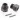 HPI Racing Wheel Hex Hub Set 24x27mm, Gunmetal (Baja 5B/5SC) (2)