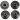 HPI Racing Flanged Locknut M5X8mm, Black (Savage X) (4)