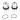 Losi Aluminum Shock Body & Caps, Silver (MTXL) (2)