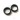 Marka V5 Mini-Z RCP Rubber Front Tires, 25 Degree (2)