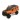 Panda Hobby 1/18 4WD Tetra18 X1 RTR Mini Crawler, Orange