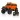 Panda Hobby 1/24 Tetra24 X3 Portal Edition, RTR 4WD Mini Crawler, Orange