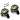 Power Hobby SCX24 Brass Front Steering Knuckle, 7g (2)