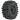 PRO-Line Mickey Thompson Baja Pro X 2.8" Tires Mounted on Raid Black 6x30 Removable Hex (12mm & 14mm) Wheels (2) for Big Rock 3S, Granite 3S, Stampede 2wd & 4x4 and other 1/10 Monster Trucks