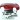 Redcat Racing 1/10th Scale Onroad Car Body, Red