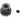 Robinson Racing Products Extra Hard Blackened Steel 16 Tooth 32p Pinion 5mm