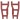 RPM Rear A-Arms, Red (Slash 2wd)