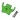 Samix SCX24 Aluminum Rear Upper Link Mount, Green