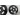 SSD RC Slot 1.9"" Steel Beadlock Wheels (Black)