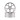 SSD RC 5 Hole Aluminum Front 2.2” Drag Racing Wheels, Silver (2)