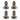 FT Ti Screws, 4x10 mm FHCS
