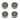 Team Associated Steering Bearings, 3x8x4mm (4)
