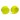 Team Associated 2.2" 12mm hex 4WD front buggy wheels, yellow (2)