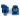 Team Associated Aluminum B64 Factory Team Rear Hubs, Blue (2)