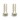 Team Associated Low-Profile Bullet Connectors, 4x14 mm (2)