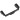 Team Associated RC10B7 Factory Team One-Piece Aluminum Servo Mount, Black