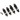 Team Losi Micro-B Assembled Shocks Set