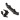 Team Losi Micro-B Aluminum Drag Link, Black