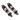 Team Losi Losi Micro-B Pre-Assembled Aluminum Front Shocks (2)