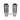 Rear Shock Body Set (2): 22SCT