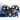 Traxxas Rear Wheels, All-Star 2.8", Black Chrome (2WD Electric) (2)