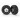 Traxxas Tire Wheel Assembled Black Beadlock Front (2)