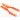 Traxxas Rotor Blade Set, Orange (Alias) (2)