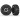 Traxxas Assembled Canyon Trail Tires and Wheels, 19" (TRX-4) (2)