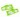 Traxxas Left and Right Lower Suspension Arms, Green (2)
