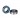 Traxxas Ball bearings, blue rubber sealed (6x10x3mm) (2)